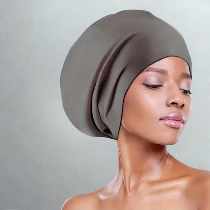 Extra Large Silicone Swim Cap for Long Thick Hair
