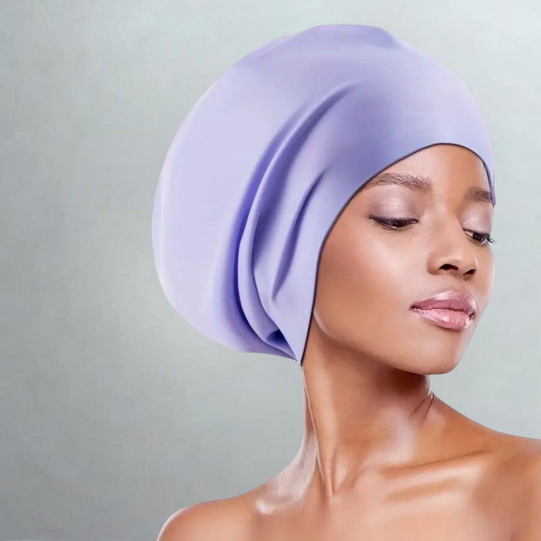 Extra Large Silicone Swim Cap for Long Thick Hair