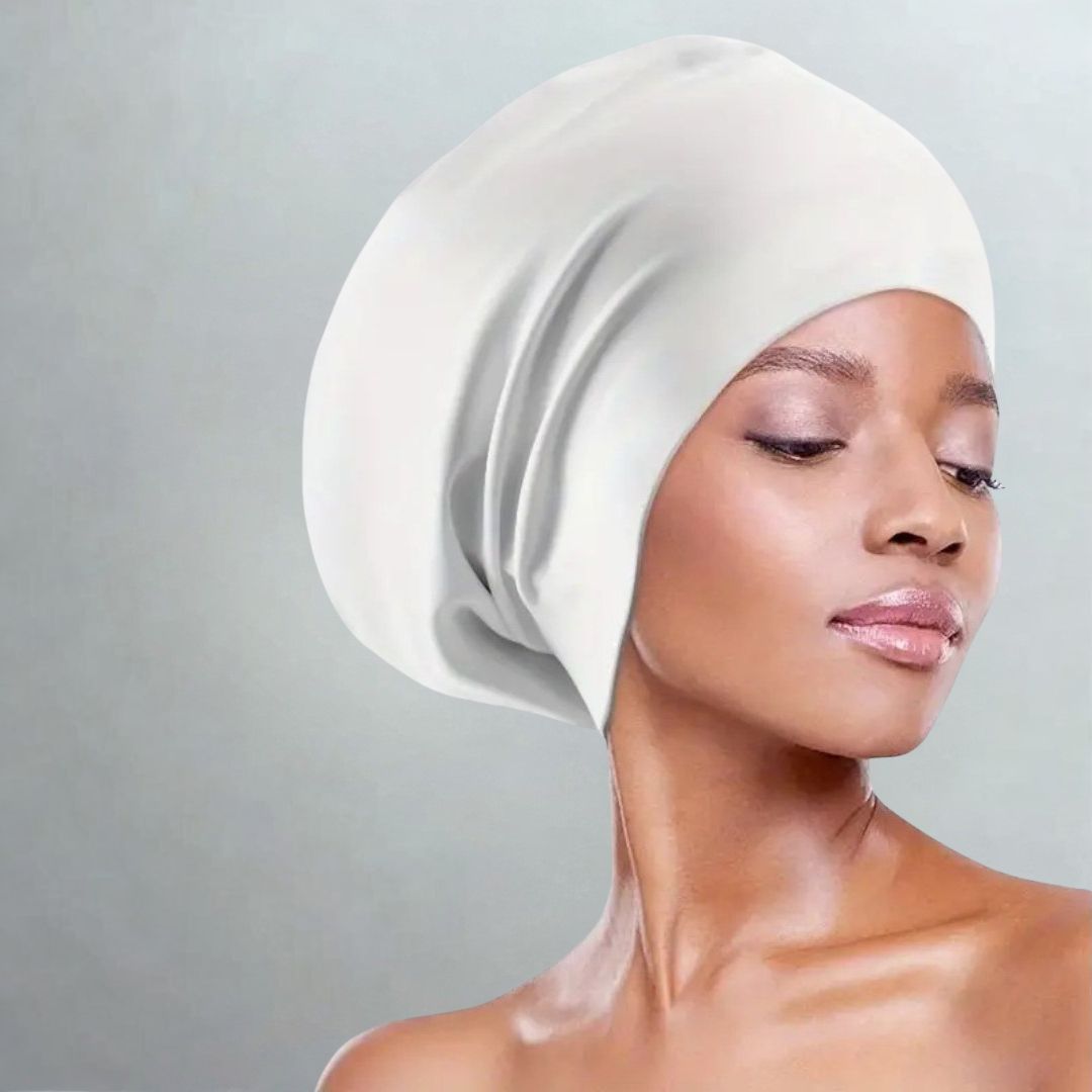 Extra Large Silicone Swim Cap for Long Thick Hair