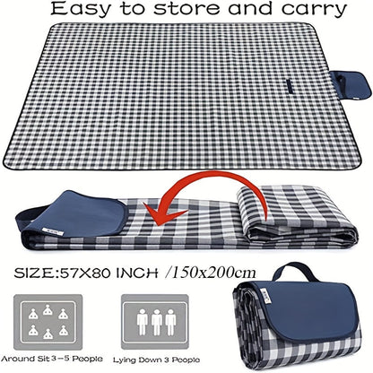 Extra Large Waterproof Foldable Picnic Blanket