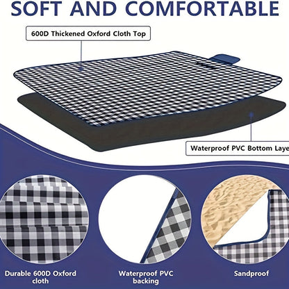Extra Large Waterproof Foldable Picnic Blanket