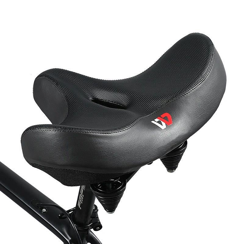 Extra Wide Ergonomic Bike Saddle with Breathable Cushion