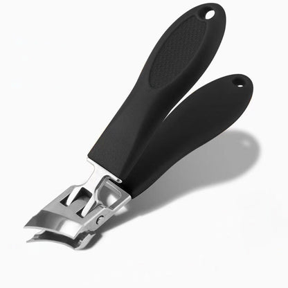 Extra Wide Stainless Steel Nail Clipper with Curved Blades