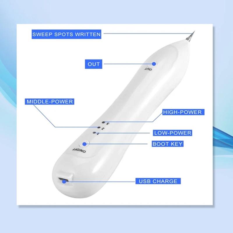 Facial Hair Removal Pen Rechargeable Precision Trimmer