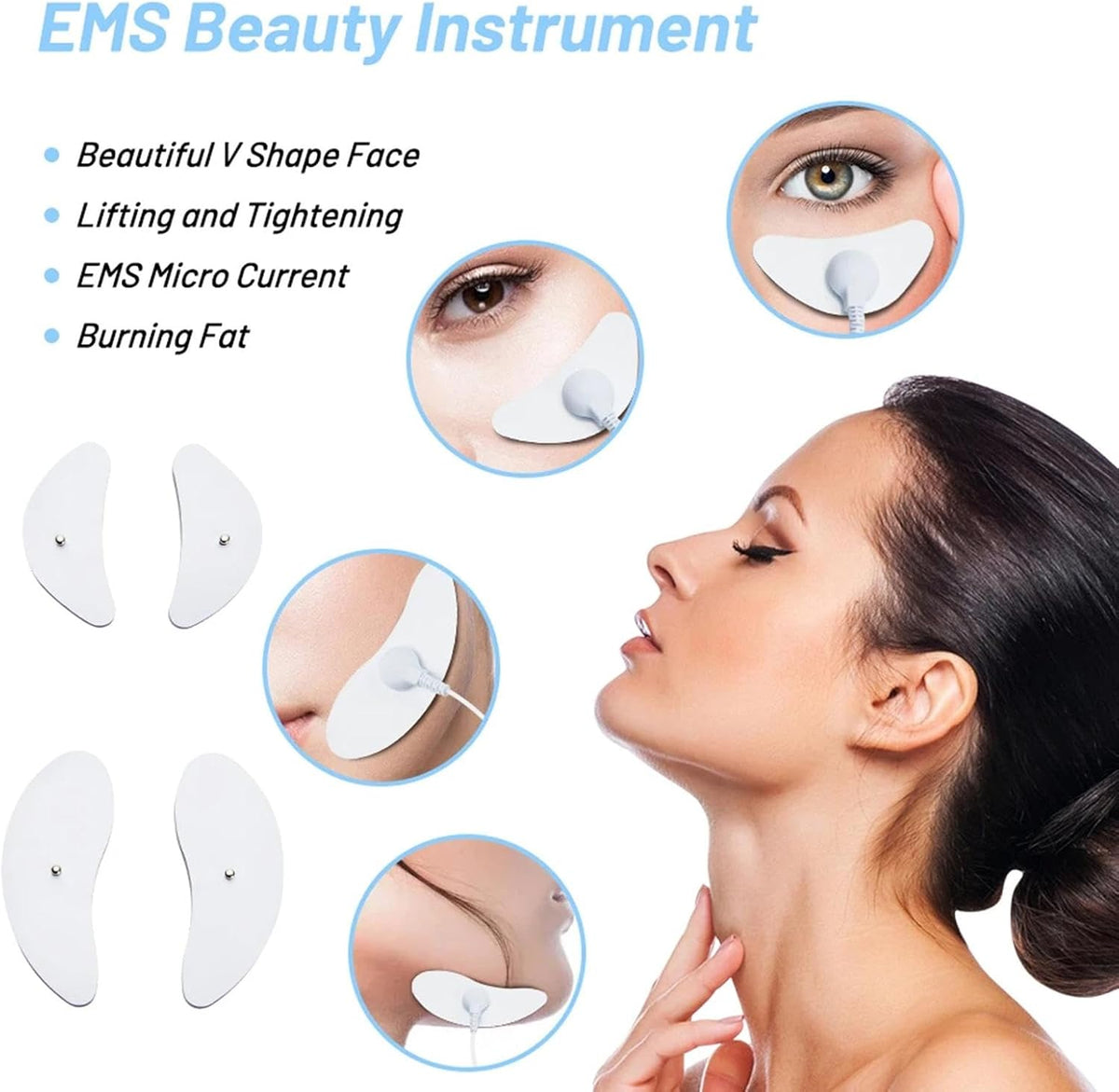 Facial Massage Stimulator with 8 Modes and 19 Adjustable Speeds