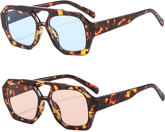 Fashion Oversized Square Sunglasses for Women and Men