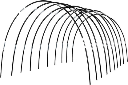 Fiberglass Garden Arch Tunnel Kit for Raised Beds