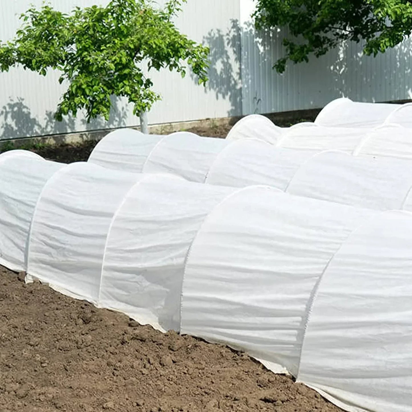 Fiberglass Garden Arch Tunnel Kit for Raised Beds