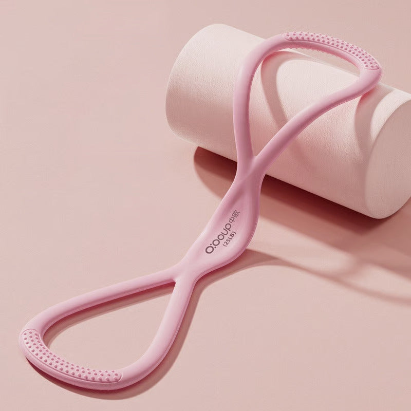 Figure 8 Resistance Band Exercise Stretch Fitness Trainer