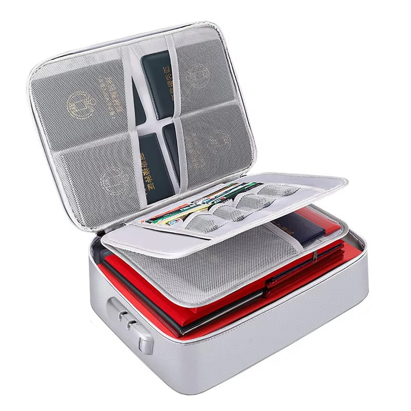 Fire Resistant Waterproof Document Storage Organizer