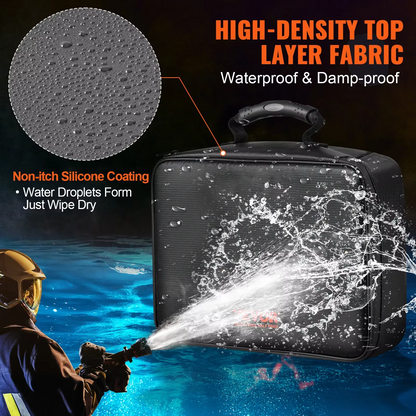 Fire Resistant Waterproof Document Storage Organizer