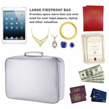 Fire Resistant Waterproof Document Storage Organizer