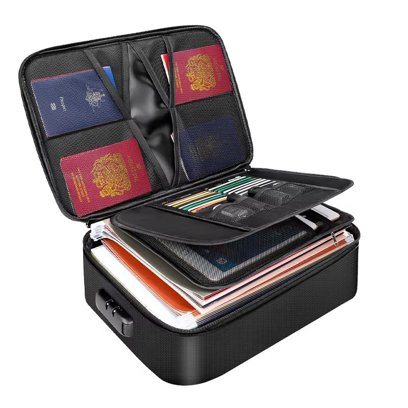 Fire Resistant Waterproof Document Storage Organizer