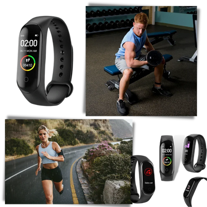Fitness Tracker Smart Watch with Sleep and Activity Monitoring