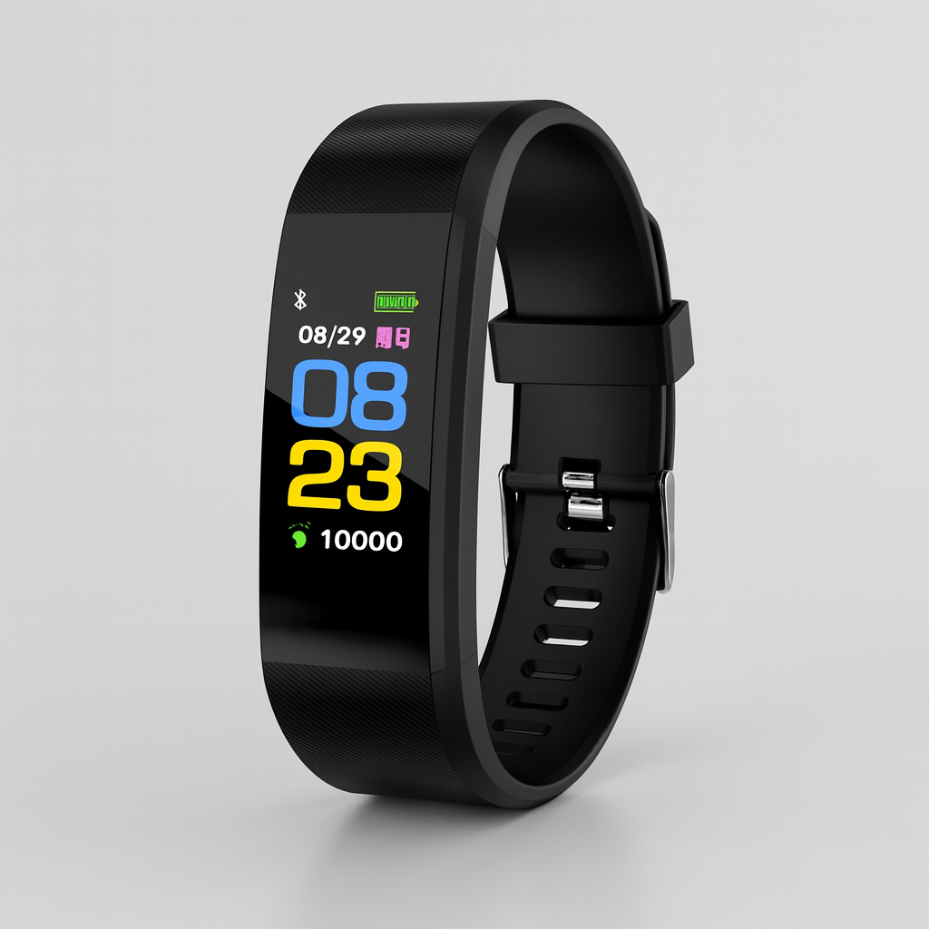 Fitness Tracker Smartwatch with Health Monitoring and Activity Tracking