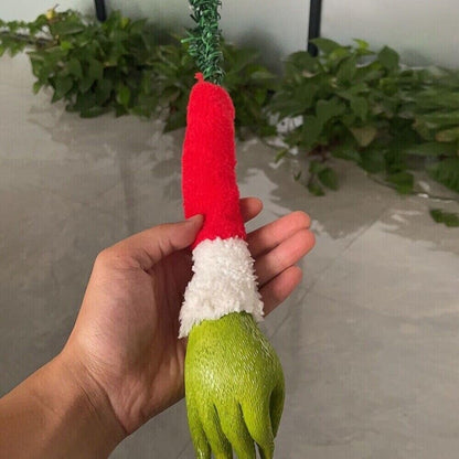 Five Piece Grinch Inspired Christmas Ornament Set