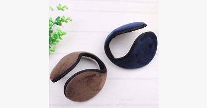 Fleece Winter Ear Warmers Adjustable Cold Weather Earmuffs