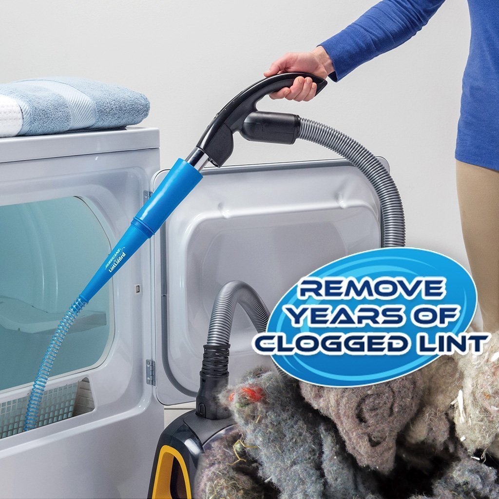 Flexible Dryer Vent Vacuum Cleaning Attachment
