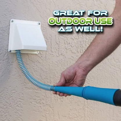 Flexible Dryer Vent Vacuum Cleaning Attachment