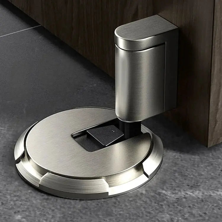 Floor Mounted Door Stopper with Locking Pedal