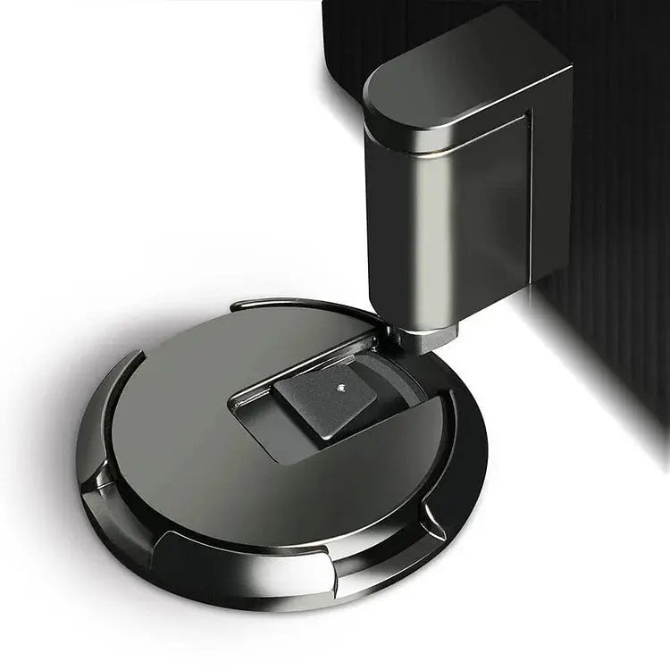 Floor Mounted Door Stopper with Locking Pedal