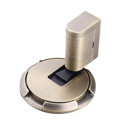 Floor Mounted Door Stopper with Locking Pedal
