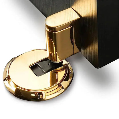 Floor Mounted Door Stopper with Locking Pedal