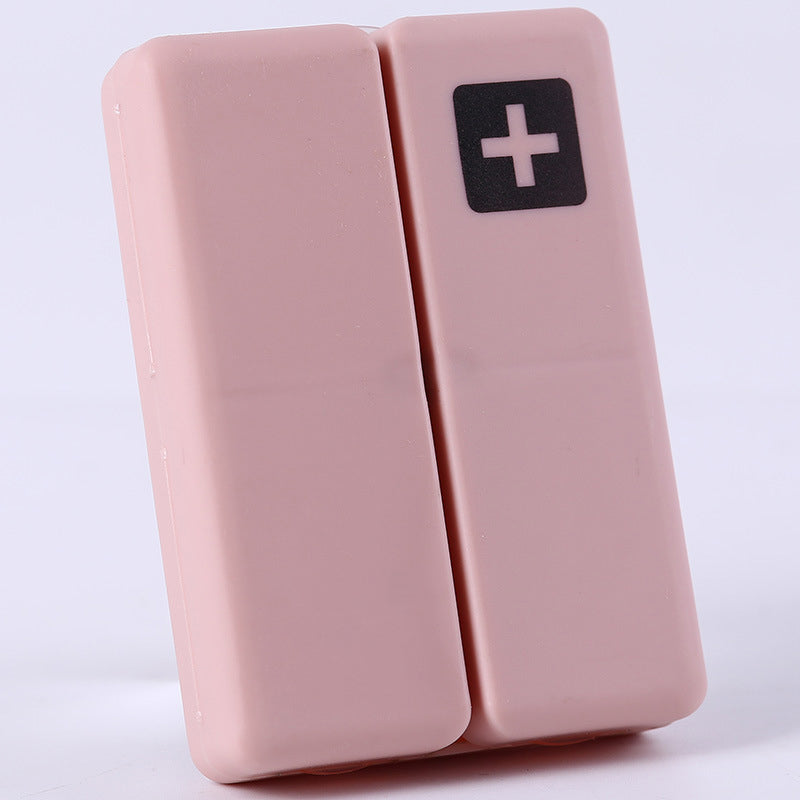 Foldable 7 Compartment Travel Pill Organizer
