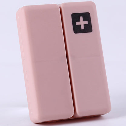 Foldable 7 Compartment Travel Pill Organizer