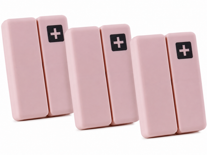 Foldable 7 Compartment Travel Pill Organizer