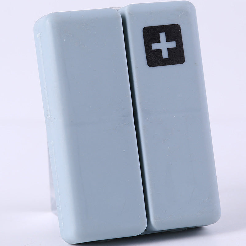 Foldable 7 Compartment Travel Pill Organizer