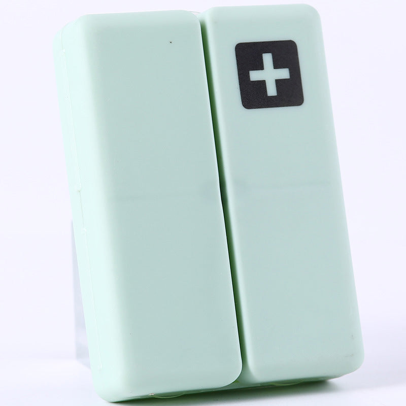 Foldable 7 Compartment Travel Pill Organizer