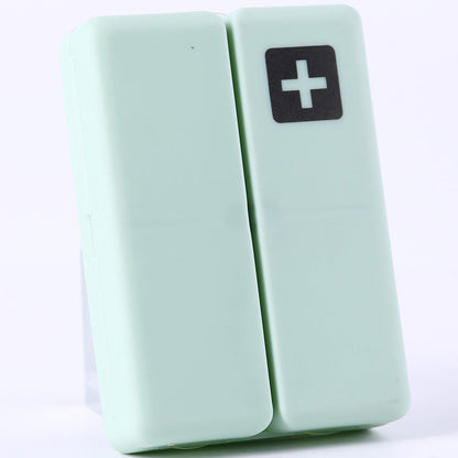 Foldable 7 Compartment Travel Pill Organizer