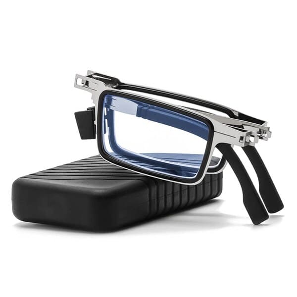 Foldable Blue Light Reading Glasses with Screwless Frame