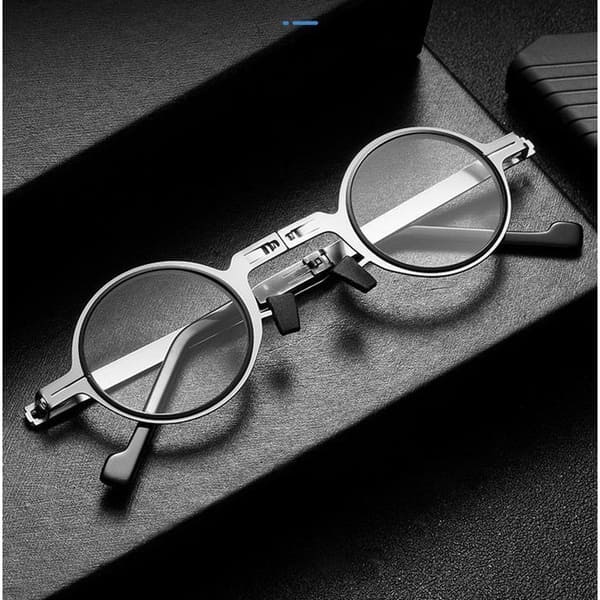 Foldable Blue Light Reading Glasses with Screwless Frame