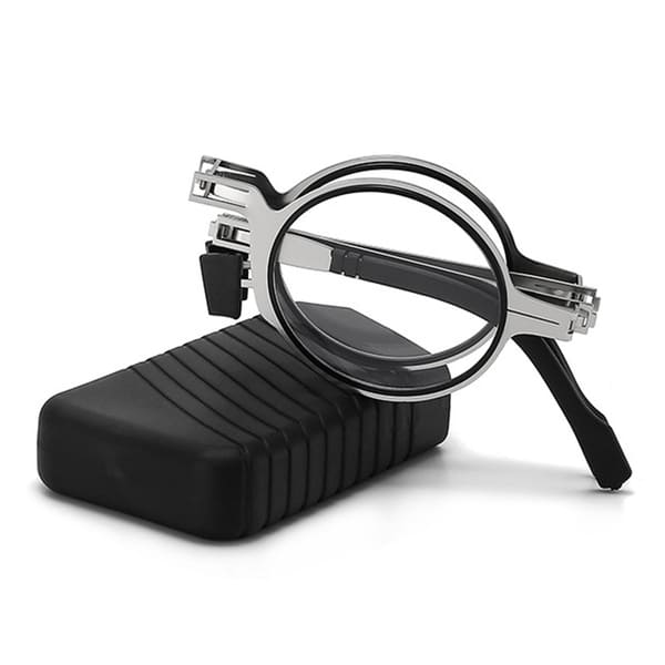 Foldable Blue Light Reading Glasses with Screwless Frame