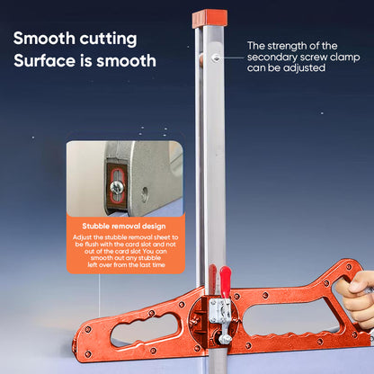 Foldable Drywall Cutting Tool for Gypsum Board