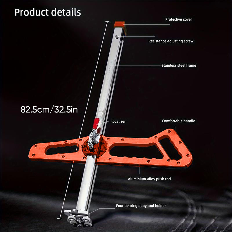 Foldable Drywall Cutting Tool for Gypsum Board