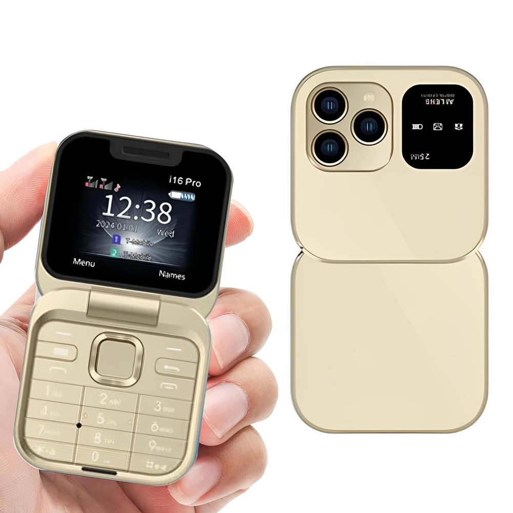 Foldable Dual SIM Feature Phone With Camera