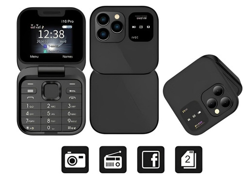 Foldable Dual SIM Feature Phone With Camera
