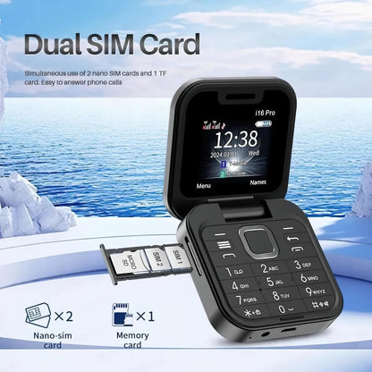 Foldable Dual SIM Feature Phone With Camera