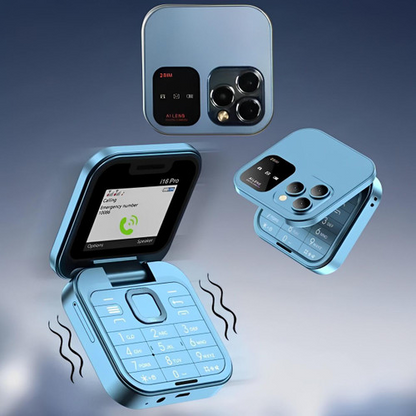 Foldable Dual SIM Feature Phone With Camera
