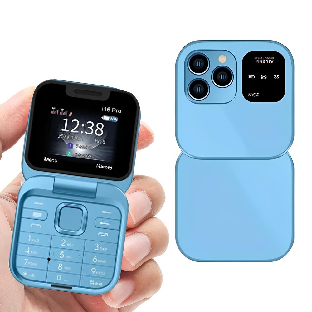 Foldable Dual SIM Feature Phone With Camera