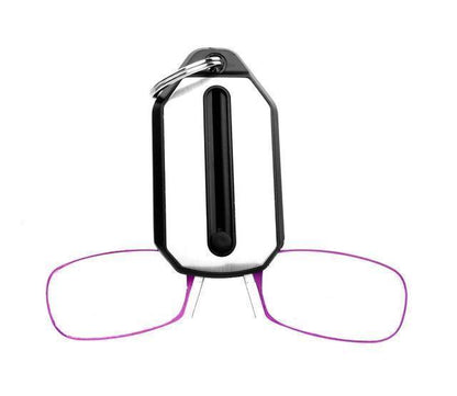 Foldable Keychain Reading Glasses with Protective Case