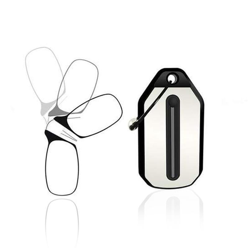 Foldable Keychain Reading Glasses with Protective Case