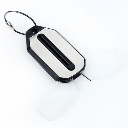 Foldable Keychain Reading Glasses with Protective Case
