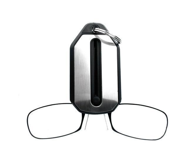 Foldable Keychain Reading Glasses with Protective Case