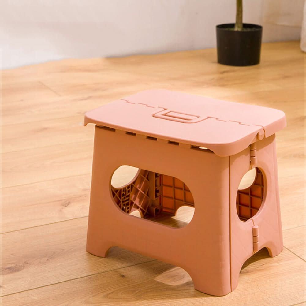 Foldable Plastic Step Stool with Carry Handle