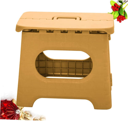 Foldable Plastic Step Stool with Carry Handle