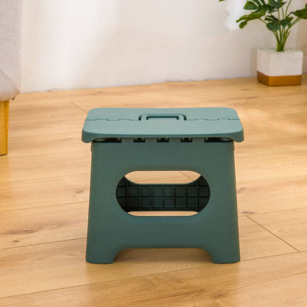 Foldable Plastic Step Stool with Carry Handle